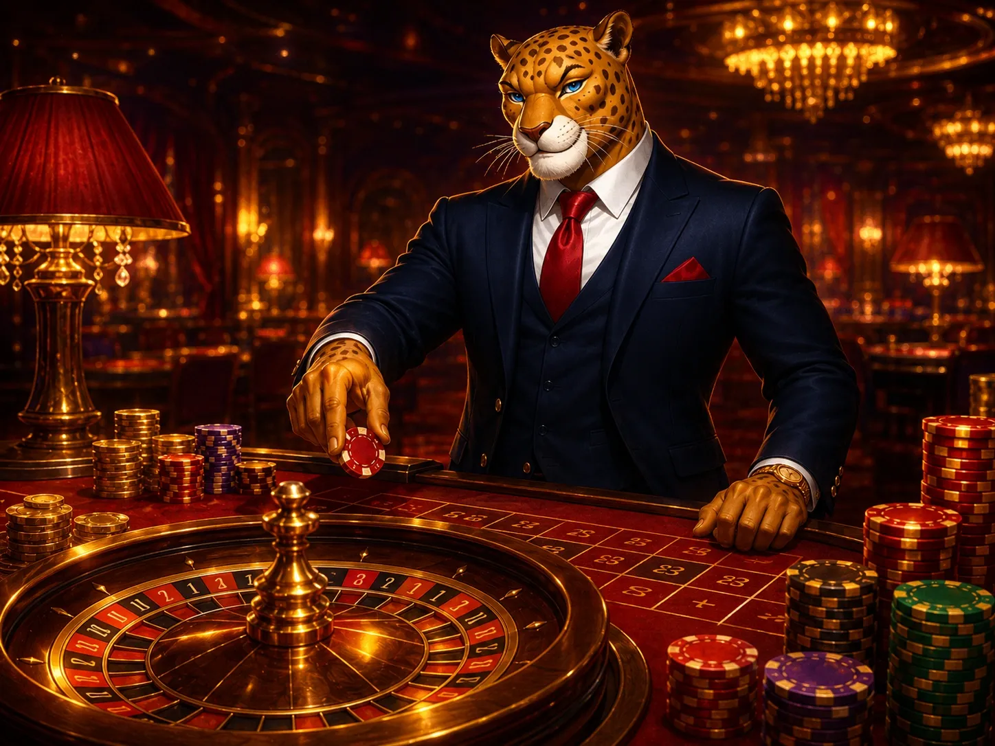 Luxury Roulette Table
